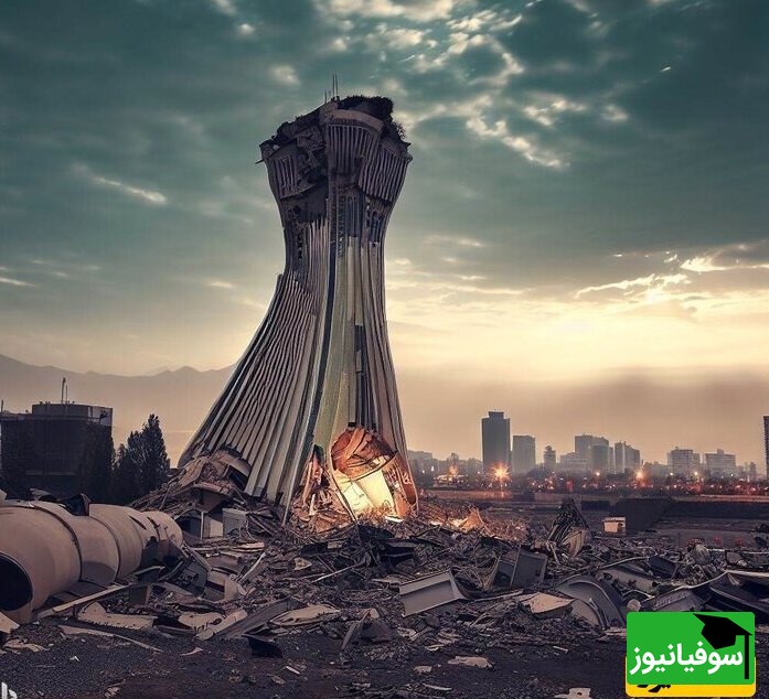 زلزله برج میلاد