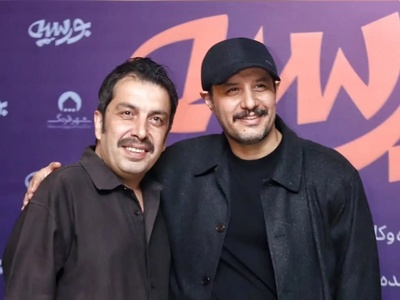 جواد عزتی و عباس جمشیدی‌فر با تعارف افتادن به جون هم! کل‌کل خنده‌دار جواد عزتی و عباس جمشیدی‌فر برای فرار از سخنرانی!