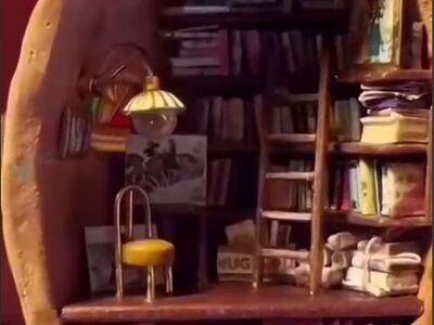 (ویدئو) گردوهایی که با رنگ و قلم سخن می‌گویند / هنرنمایی با پوست گردو!