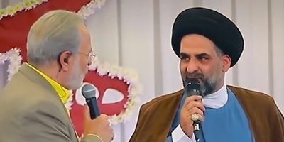 (ویدئو) یادی کنیم از خاطره خنده دار فرزندآوری حاج آقا موسوی واعظ؛ فقط حرفی که هومن حاجی‌عبدالهی زد!😂 / به نظرتون خانوم حاج‌آقا تا کدوم مقطع ادامه تحصیل دادن؟!