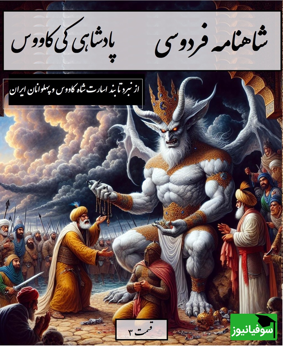 شاهنامه خوانی: از نبرد تا شاه کاووس و پهلوانان ایران در بند اسارت/ پادشاهی کیکاووس- بخش 3؛ چو زال سپهبد ز پهلو برفت + متن صوتی و معنی اشعار