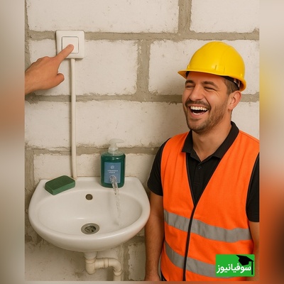 زنگ خلاقیت: ابتکار و نوآوری خنده‌دار " اوستا برق‌کار ایرانی" در ترکیب منحصربه‌فرد پریز برق و آب مرزهای علم رو 3 متری جابه جا کرد/مرسی داداش از این همه تکنولوژی