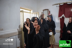 تشییع پیکر مطهر شهیده ایلماه بیلکی