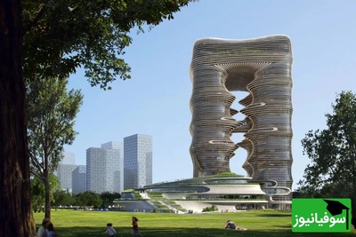 انگار تکه‌ای از آینده روی زمین فرود آمده؛ تازه‌ترین اثر زاها حدید در چین، مرز خیال و واقعیت را شکست!/ انگار فیلم علمی‌تخیلی دارم میبینم!!!(عکس)