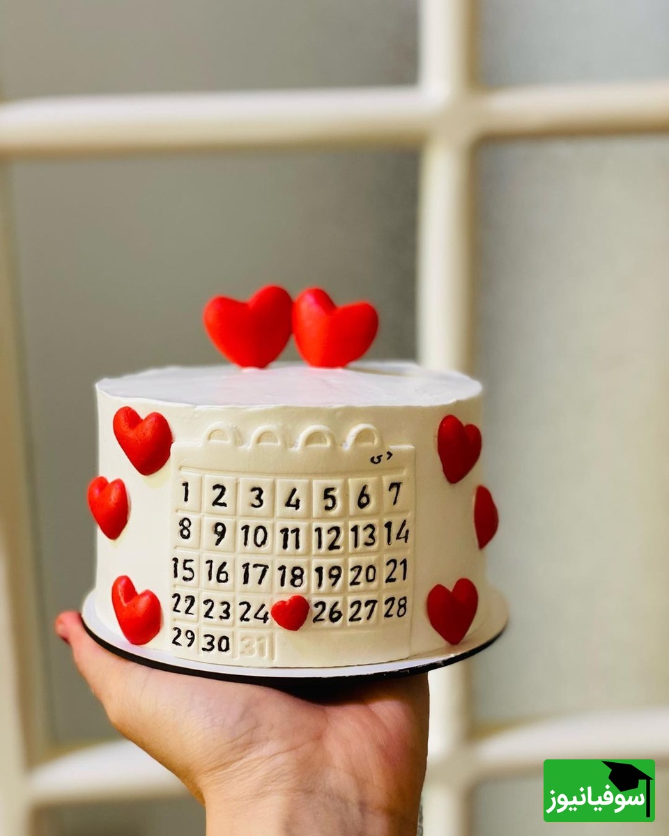 کیک ویژه ولنتاین