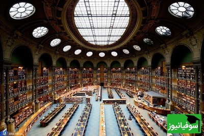 عکس دیده‌نشده از قدیمی‌ترین کتابخانه جهان که تاریخ را در دل خود نگه داشته