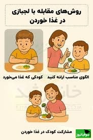چگونه لجبازی کودک بدغذا را متوقف کنیم؟/
