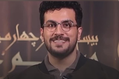 امیرحسین قیاسی بعد از دریافت جایزه حافظ فورا خودش را گم کرد: حق به حق دار رسید ولی در تعجبم که چرا ...+فیلم