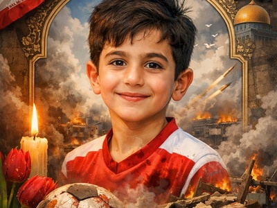 از زمین فوتبال تا شهادت / روایت تکان‌دهنده پدر فوتبالیست از حمله رژیم صهیونیستی به مجموعه ورزشی