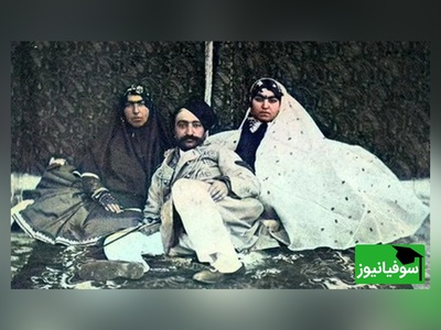 سفری تاریخی و نوستالژی به زمان قاجار، مزین شده با آهنگ دلنشین به رهی دیدم برگ خزان با صدای بهشتی «استاد ایرج بسطامی»/ وقتی ناصرالدین شاه و سوگلی اش می خندند😊