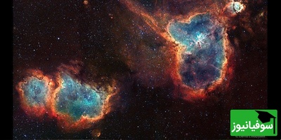 (تصویر) تا حالا کهکشان قلبی دیده بودید؟! 😍