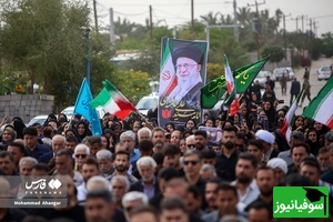 تشییع پیکر مطهر شهیده ایلماه بیلکی