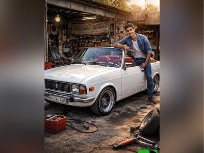 وقتی جوان کرمانی پیکان را به کروک تبدیل کرد؛ شاهکار با کمترین امکانات / هنر نزد ایرانیان است و بس🤣