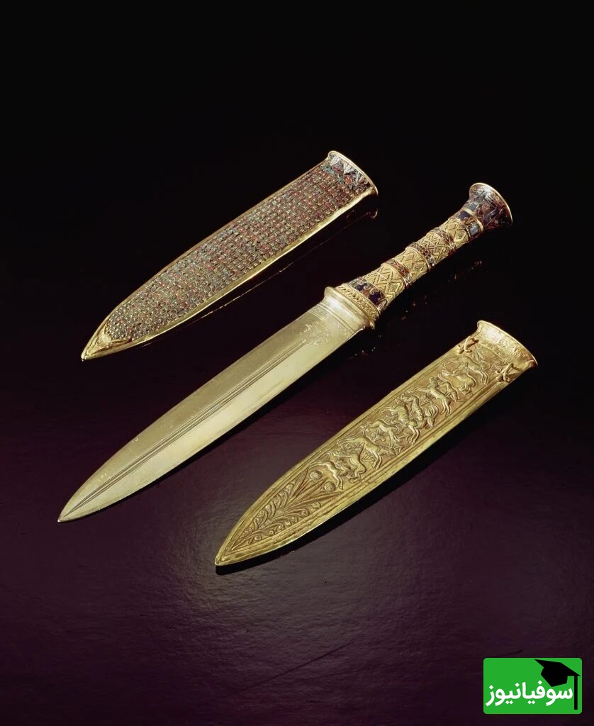 نگاهی شگفت‌انگیز به اسرار دو خنجر توت‌عنخ‌آمون در موزه مصر؛ بین تاریخ و افسانه، واقعیتی که قابل باور نیست + فیلم