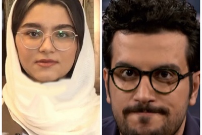 (ویدئو) وقتی امیرحسین قیاسی از شرط‌بندی با رتبه 1 کنکور جا خورد! واکنش خنده‌دار او مقابل آترینا فرحمند را از دست ندهید 😂