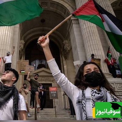 (ویدئو) یادی کنیم از خروج ناگهانی و خودجوش دانشجویان آمریکایی از مراسم جشن فارغ‌التحصیلی به نشانۀ اعتراض