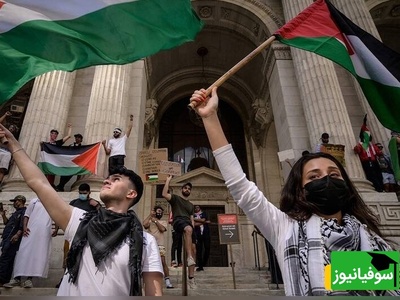 (ویدئو) یادی کنیم از خروج ناگهانی و خودجوش دانشجویان آمریکایی از مراسم جشن فارغ‌التحصیلی به نشانۀ اعتراض