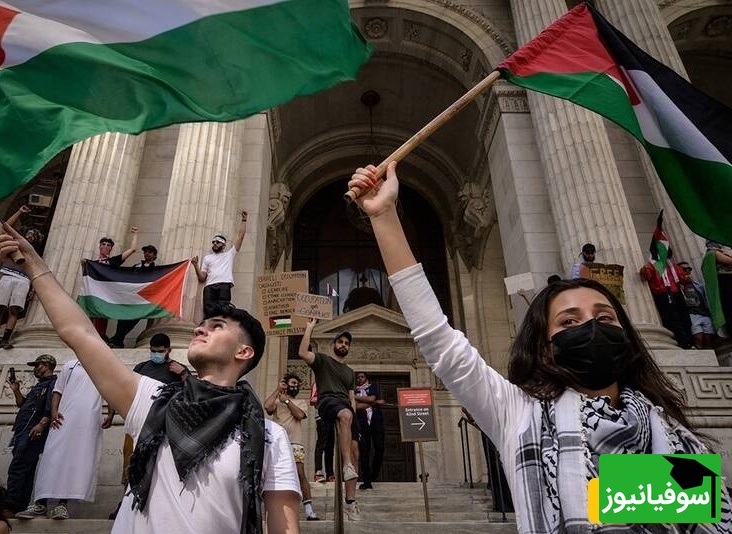 (ویدئو) یادی کنیم از خروج ناگهانی و خودجوش دانشجویان آمریکایی از مراسم جشن فارغالتحصیلی به نشانۀ اعتراض
