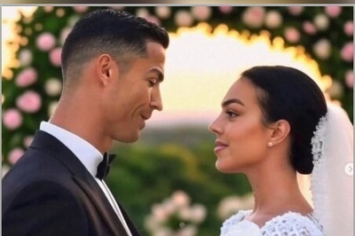 نگاهی به عروسی جنجالی رونالدو و جورجینا با حضور صابر ابر و هوتن شکیبا؛ از ماشین عروس تا مهمانان خاص