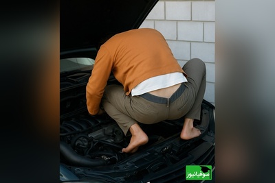 زنگ خلاقیت : ابتکار و نو آوری خنده‌دار اوستا مکانیک  ایرانی در پیوند ماشین پیکان و پژو بازم ثابت کرد که هنر نزد ایرانیان است وبس