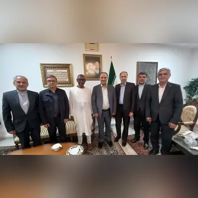 دیدار رئیس سازمان امور دانشجویان با رئیس فرهنگستان علوم سنگال در سفارت جمهوری اسلامی ایران