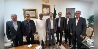 دیدار رئیس سازمان امور دانشجویان با رئیس فرهنگستان علوم سنگال در سفارت جمهوری اسلامی ایران