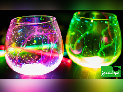 (ویدیو) رقصی این چنین در میانه میدانم آرزوست!/ واکنش ماده شیمیایی با اشعه‌ی فرابنفش