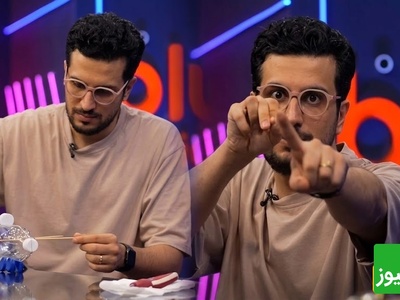 قیاسی دوباره دست‌به‌کار شد؛ ساخت «تسلا» با بطری آب و سیخ چوبی در کلاس حرفه‌وفن!