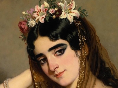 شاهکار کمتر دیده‌شده کمال‌الملک: پرتره انیس‌الدوله، محبوب‌ترین بانوی دربار قاجار + عکس