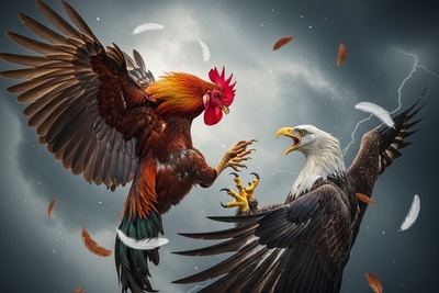 مستند دیدنی: هجوم برق‌آسای عقاب به یک خروس؛ روایت چند ثانیه سرنوشت‌ساز در دل طبیعت