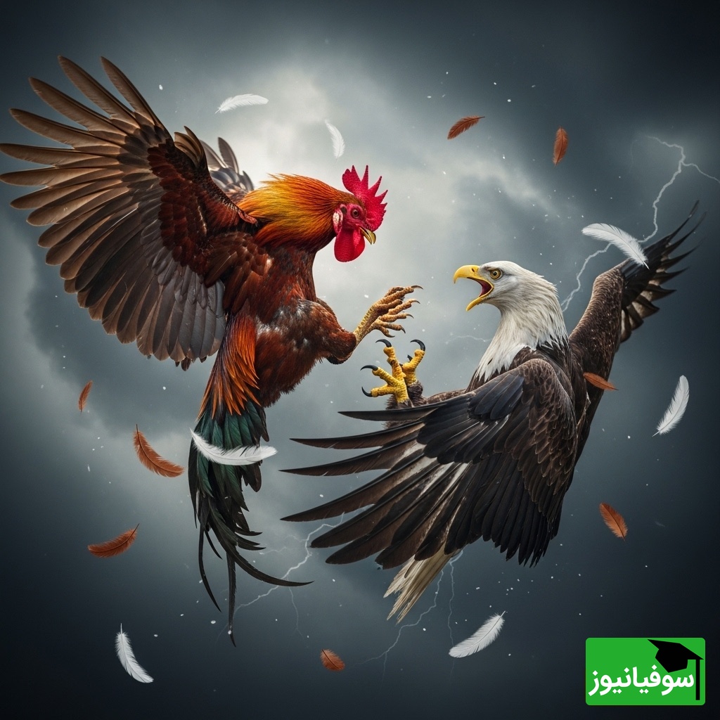 مستند دیدنی: هجوم برق‌آسای عقاب به یک خروس؛ روایت چند ثانیه سرنوشت‌ساز در دل طبیعت