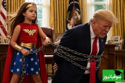 ترامپ در غل و زنجیر به دست دختر شجاعش / فقط اراده‌ این دختر برای متقاعد کردن پدرش ستودنیه
