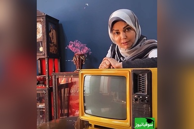 نوستالژی روز: خانم رضایی خودش اومده واسه ما دهه شصتیا کارتون پخش کنه😍