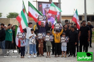 تشییع پیکر مطهر شهیده ایلماه بیلکی