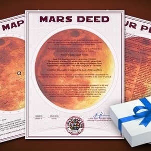 (عکس) سند زمین ایرانیان در مریخ؛ روایتی عجیب از خریدی منسوب به پروفسور حسابی