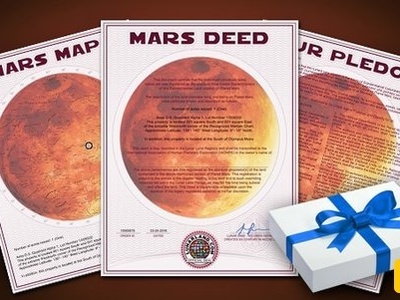 (عکس) سند زمین ایرانیان در مریخ؛ روایتی عجیب از خریدی منسوب به پروفسور حسابی