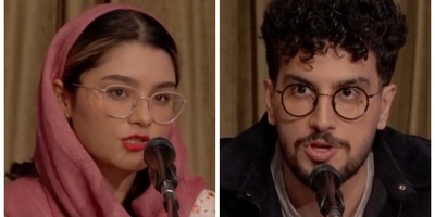 (ویدئو) کل کل فوق خنده‌دار امیرحسین قیاسی و آترینا فرحمند رتبه‌ی 1 کنکور تجربی سال 1404 بر سر لایف استایل و درس خواندن خانم دکتر؛ آترینا من میرفتم باشگاه! /قیاسی: دختر کم دروغ بگو!