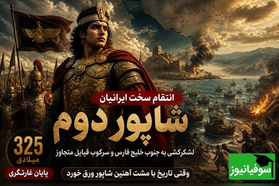 (ویدئو) راز وحشتناک «ذوالاکتاف» چیست؟ شاپور 16 ساله چگونه اعراب مهاجم خلیج‌فارس را زمین‌گیر کرد