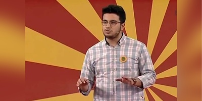 (ویدئو) استندآپ کمدی فوق خندهدار امیرحسین قیاسی در برنامۀ خندوانه/ وقتی صبح کنکور داری اما یدونه دایی داری که سندروم تلفن بیقرار گرفته...