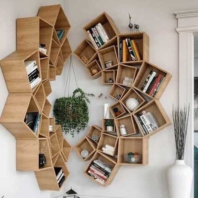 نگاهی به تصاویر کتابخانه‌های پینترستی و رویایی که برای علاقه‌مند شدن به کتاب طراحی شدن!