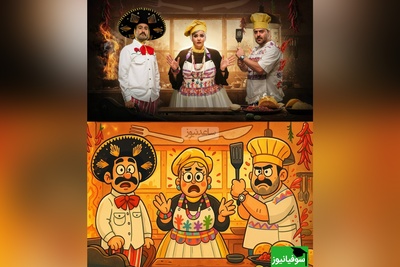 دوران کودکی نعیمه نظام‌دوست، نیما شعبان‌نژاد و بهرنگ علوی برنامه شفرونی انیمیشن شد شد / نعیمه درد به در دنبال خواستگار، خدای خندس😂