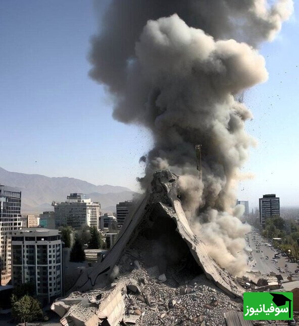 زلزله برج میلاد