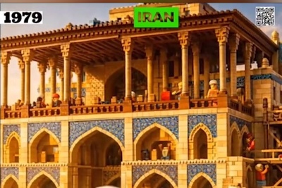 (ویدئو) پاسخ دندان‌شکن هنرمندان دیجیتال ایرانی به تهدیدات ترامپ؛ امپراطور‌ها سقوط میکنند اما تمدن واقعی پا برجا می‌ماند...