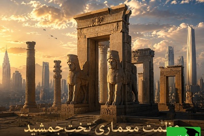 وقتی شیردال‌های هخامنشی دوباره جان گرفتند؛ شاهکار معماری با الهام از شکوه تخت جمشید + عکس