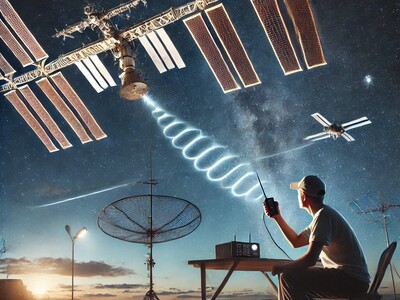 (ویدئو) آیا می‌توانید از خانه خود به فضا پیام بفرستید؟! داستان هیجان‌انگیز ارتباط با فضانوردان ایستگاه فضایی بین‌المللی با استفاده از یک آنتن ساده! / واقعا پشتکار این پیرمرد ستودنیه