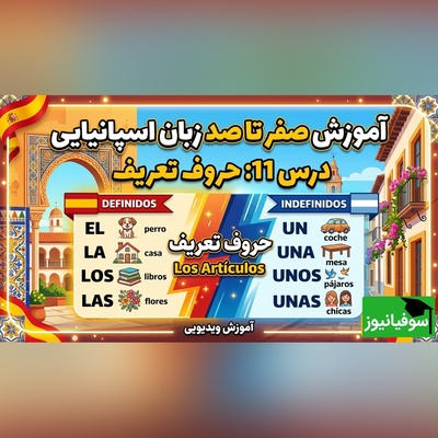 آموزش رایگان صفر تا صد زبان اسپانیایی؛ درس یازدهم: حروف تعریف