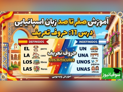 آموزش رایگان صفر تا صد زبان اسپانیایی؛ درس یازدهم: حروف تعریف