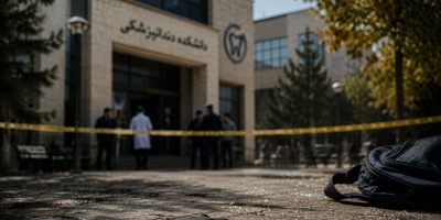 پشت‌پرده فاجعه خونین تیراندازی در دانشگاه علوم پزشکی قزوین/ یک دانشجوی سال آخری همسرش را کشت و بعد...