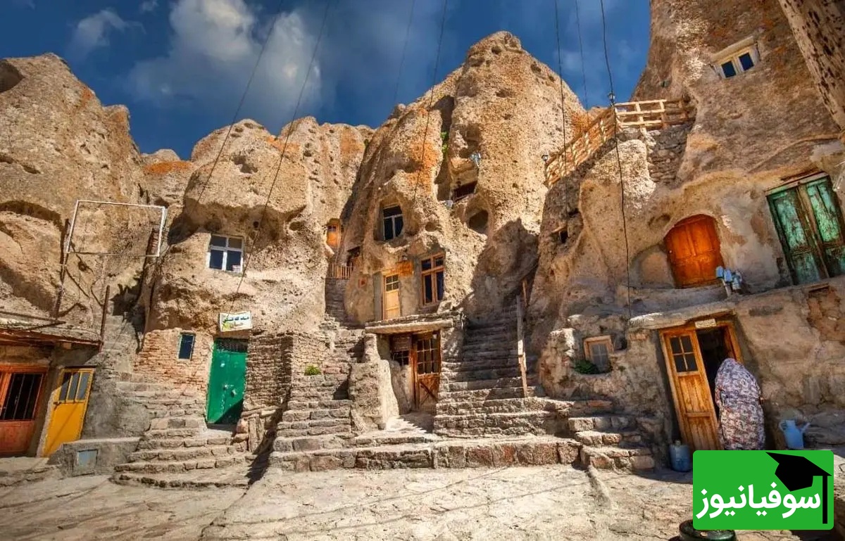 سفری حیرت‌انگیز به کندوان؛ روستای صخره‌ای شگفت‌انگیزی که هزار برابر زیباتر از نمونه ترکیه‌ای است!+ ویدئو