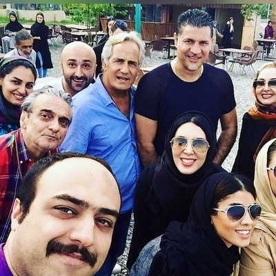 تصاویر دیدنی از مصطفی زمانی، کتایون ریاحی، لیلا بلوکات، مجید مظفری، علی اوجی و علی دایی با مرحوم همایون ارشادی/ روحش شاد و یادش گرامی